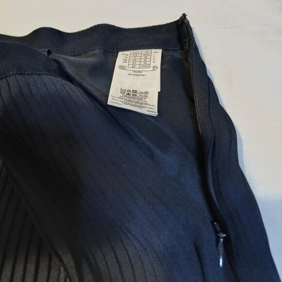 Brooks Brothers Skirt Size 10 Navy Accordion Pleated A-line Mid Length - Picture 3 of 9